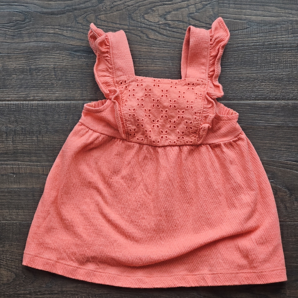 Carter's Pink Striped Baby Outfit